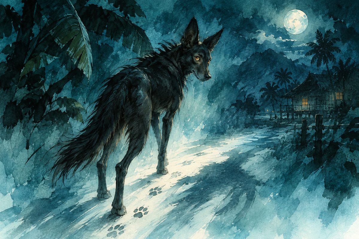 The Weredog creature art